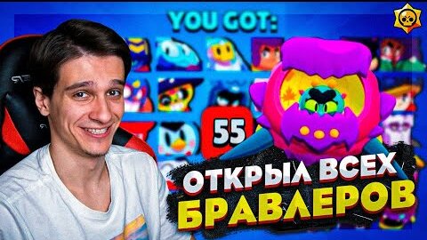 下载视频: Я ОТКРЫЛ ВСЕХ БРАВЛЕРОВ! ПРОШЕЛ ИГРУ В BRAWL STARS