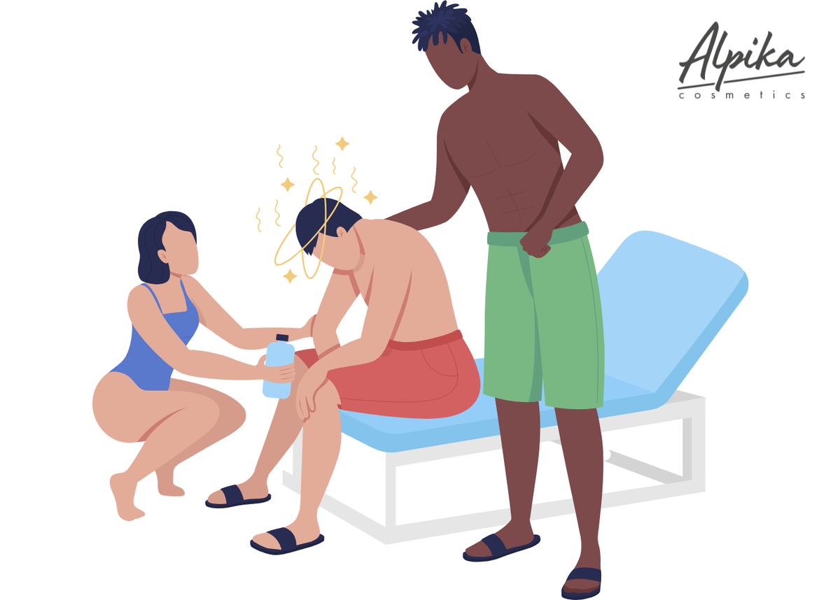 При тепловом ударе лучше сразу обратиться за помощью.