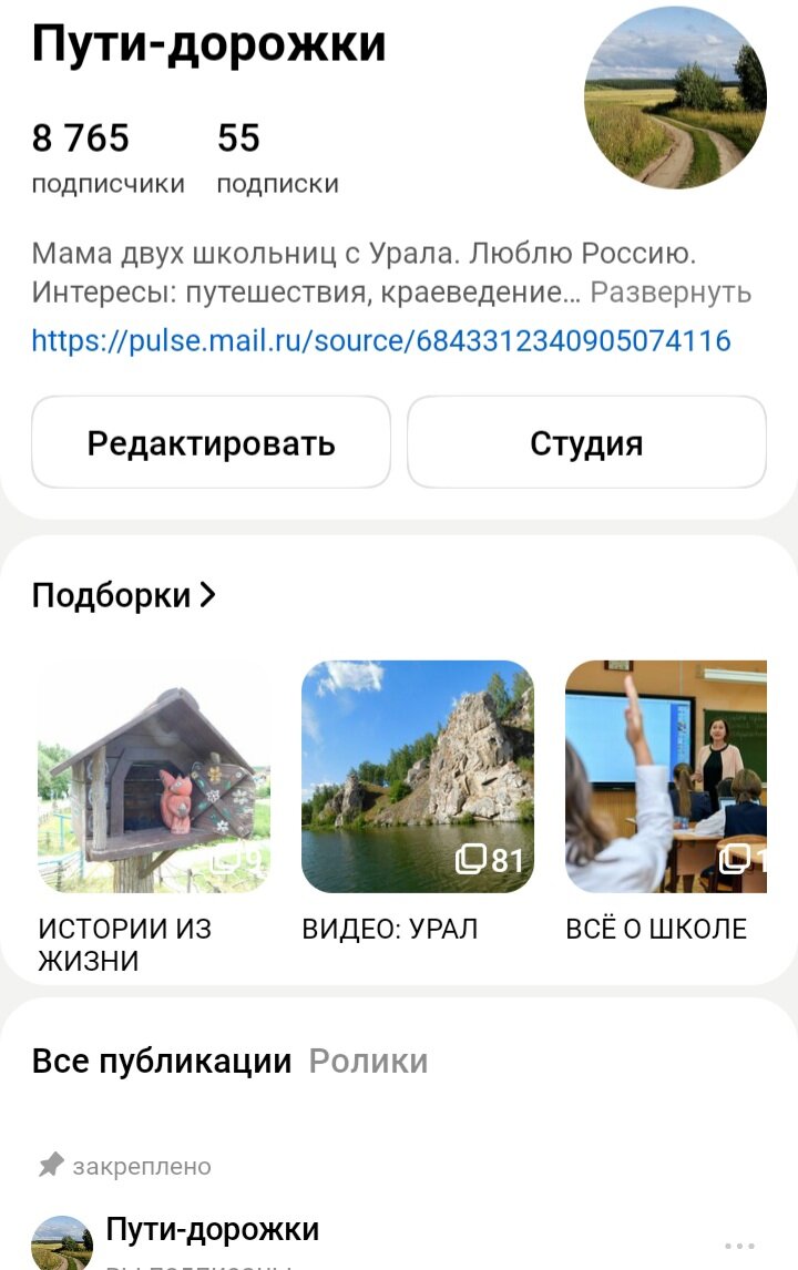 Закрепы, рубрики, красивые ссылки и крупные фото в постах сделали блог удобнее.
