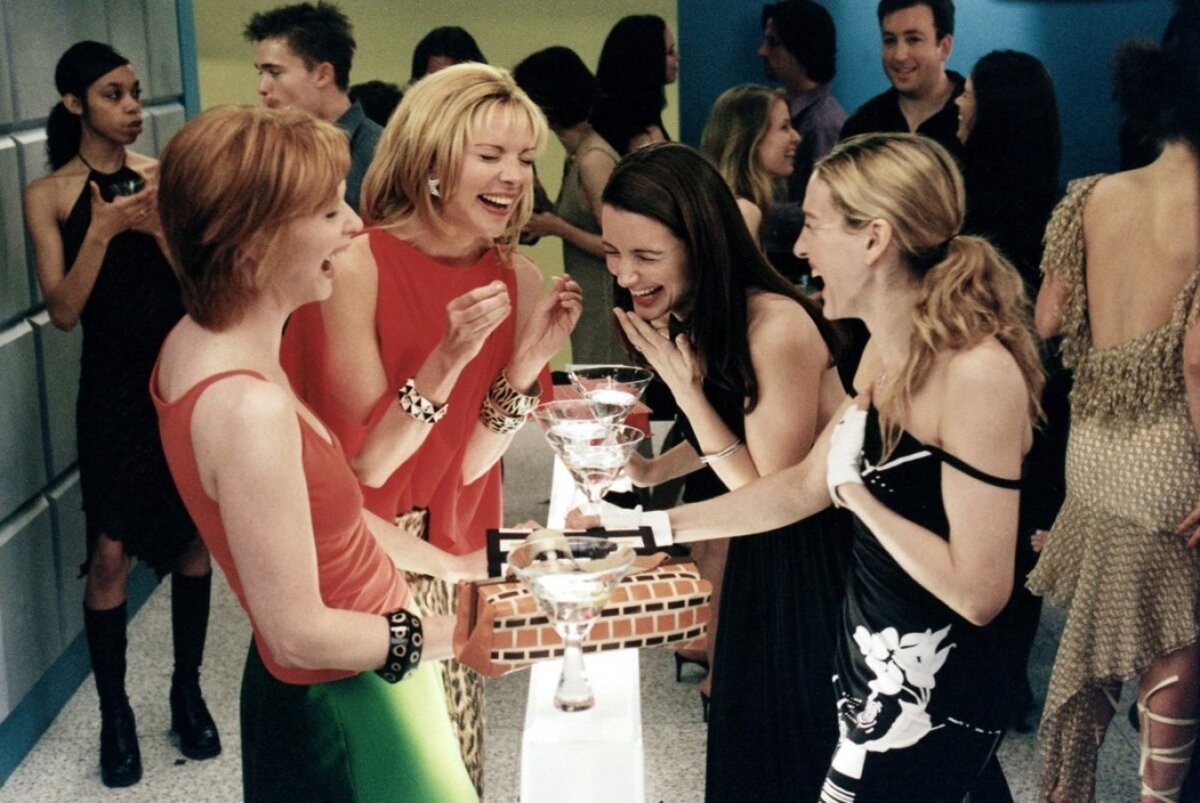 Кадр из сериала «Секс в большом городе», 1998-2004
