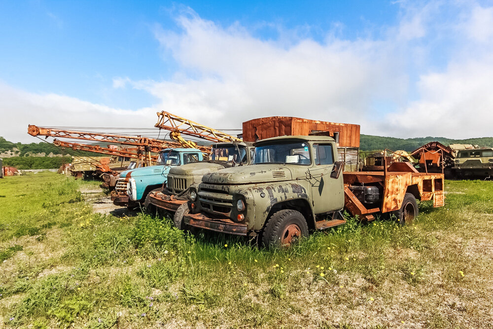 Фото заброшенной техники