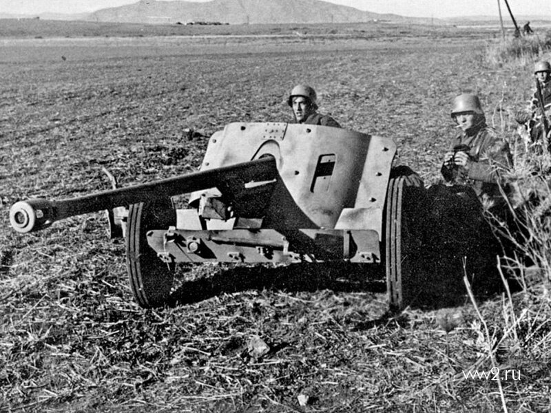 55 мм орудие  Pak 38