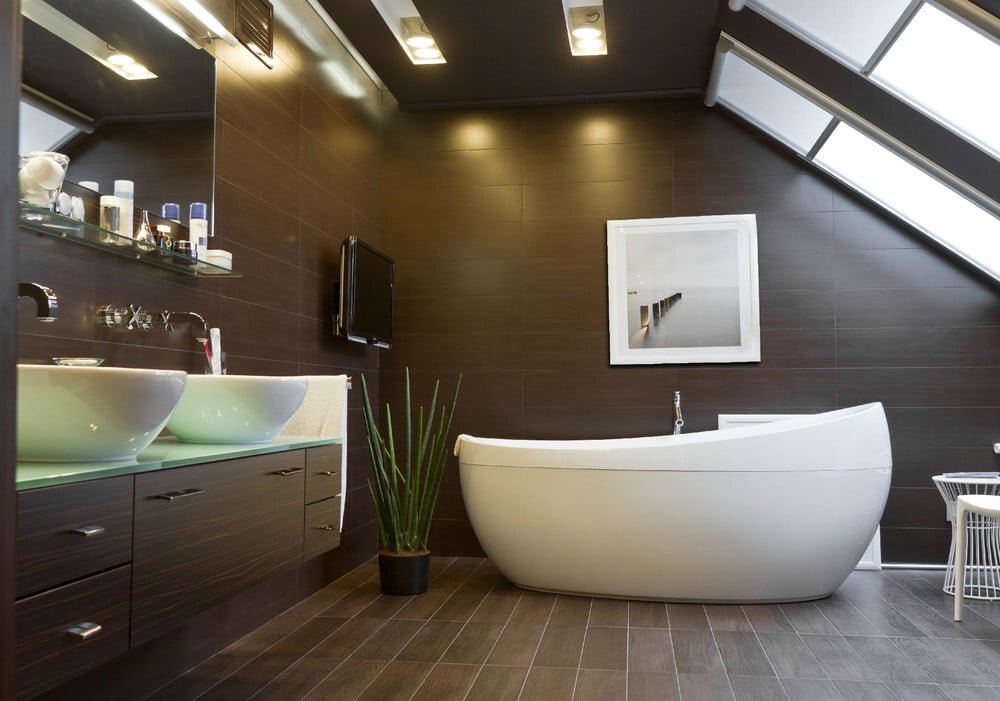 Дизайн ванной комнаты: фото интерьера и современные идеи | gkhyarovoe.ru