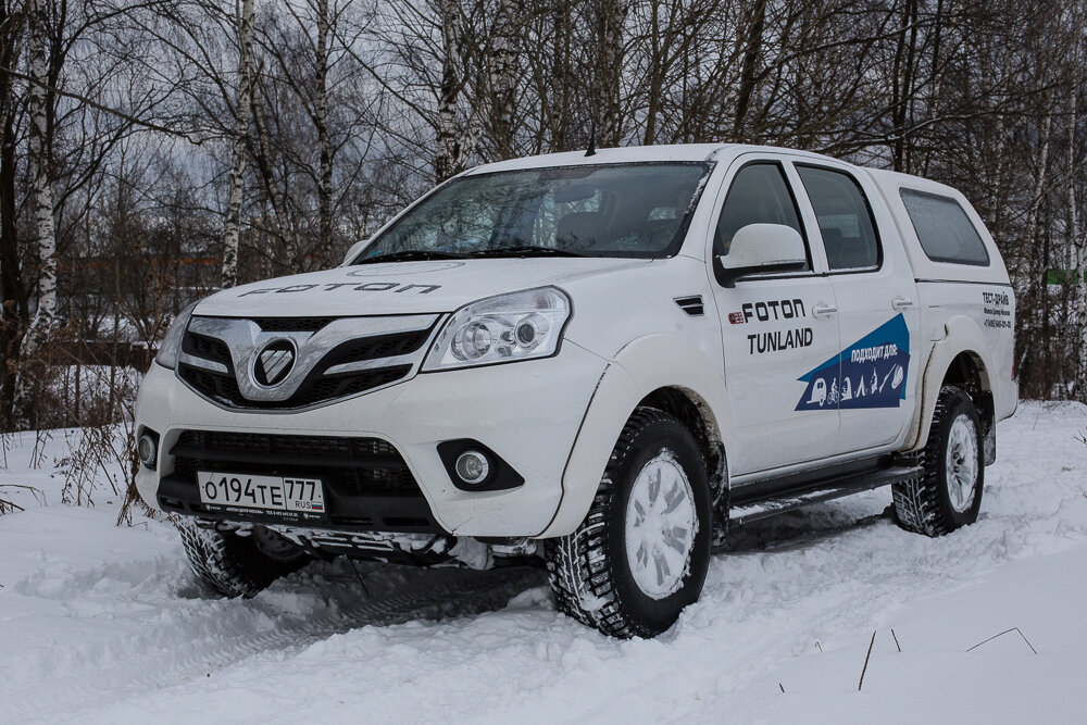 
 Foton Tunland - амбициозный полноприводный пикап на российском рынке.