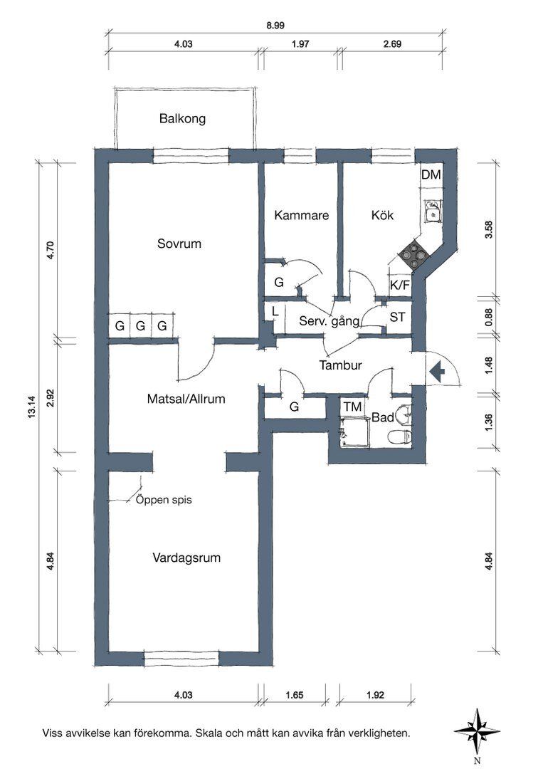 Планировка квартиры