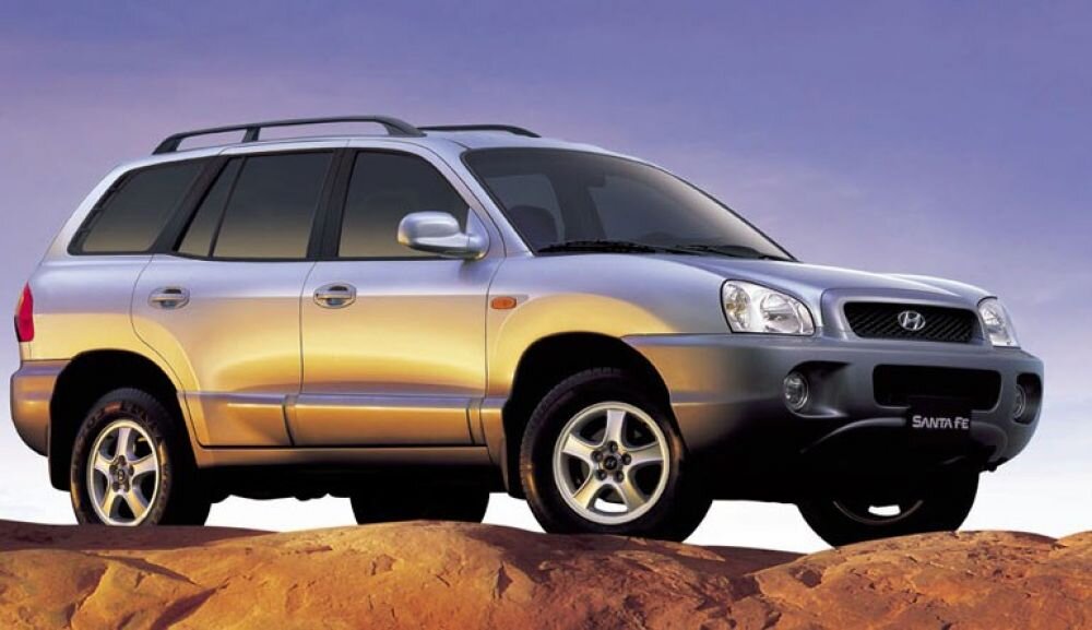 Hyundai santa fe 2001 года