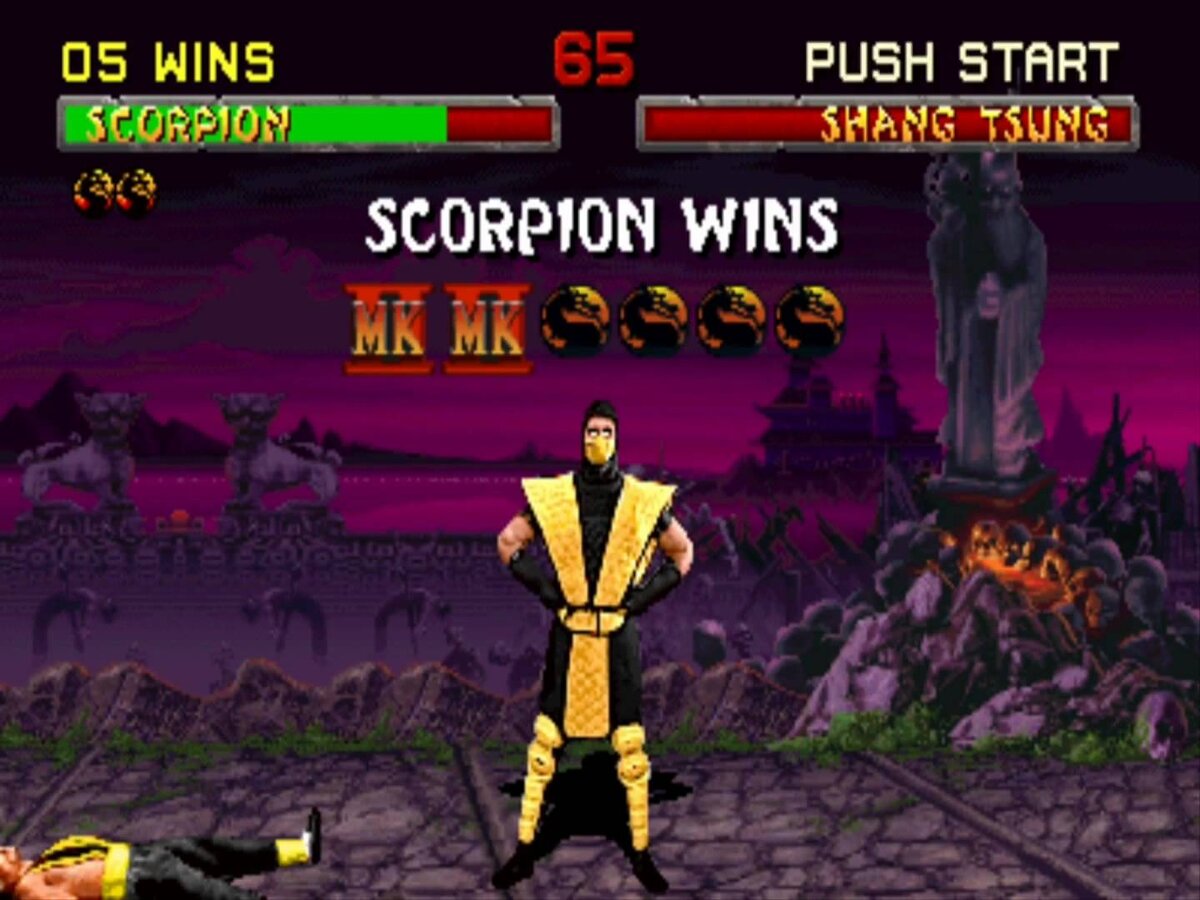 Game stick mortal kombat. Mortal Kombat 2 Скорпион. Mortal Kombat 2 Sega Scorpion. Смертельная битва Скорпион сега. Скорпион (Mortal Kombat) сега.