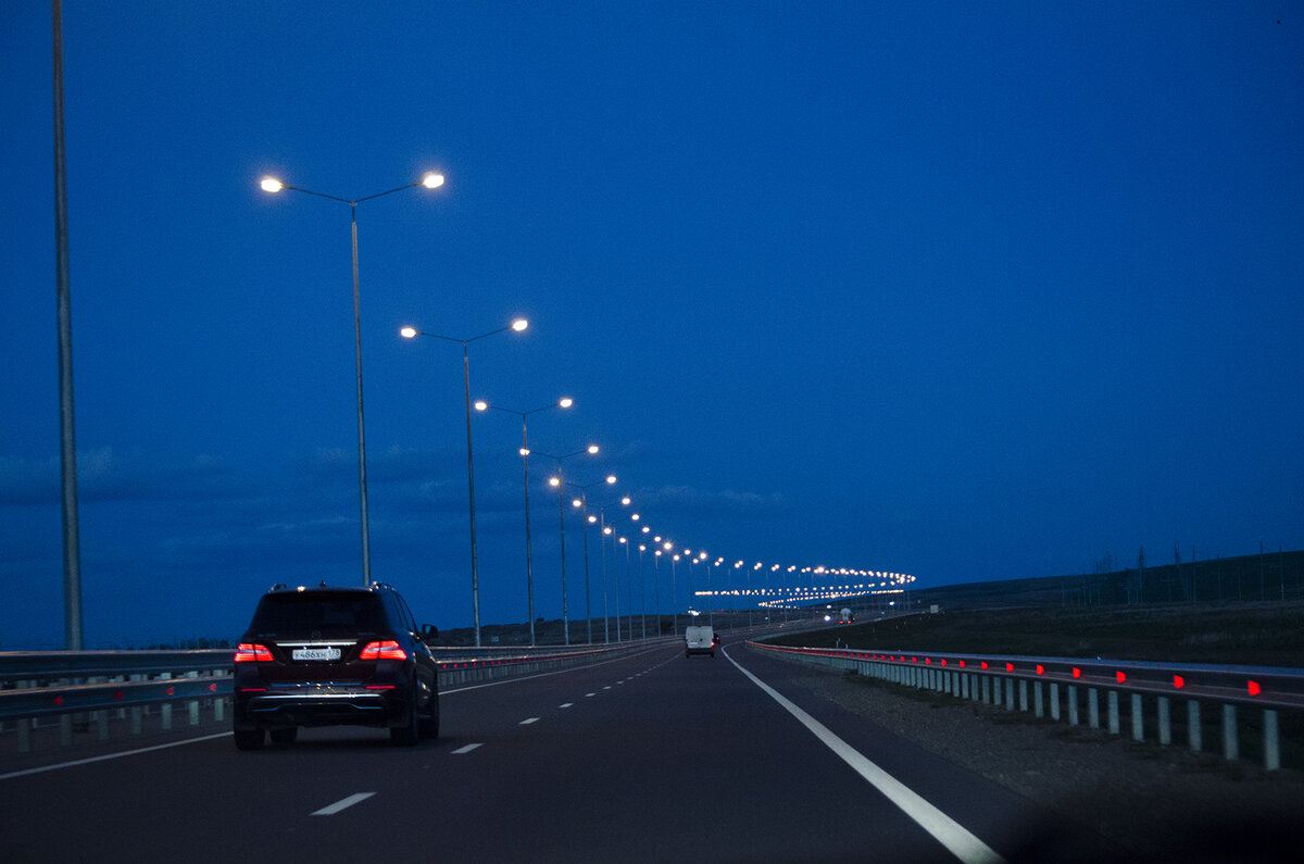 Анапа крымский мост на машине