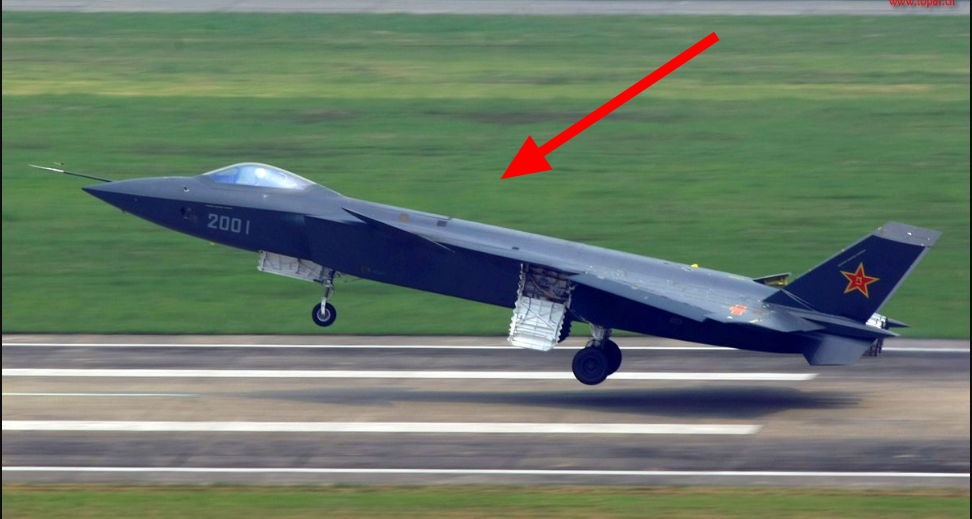 Китайский истребитель J-20 построенный на советско-российской базе 