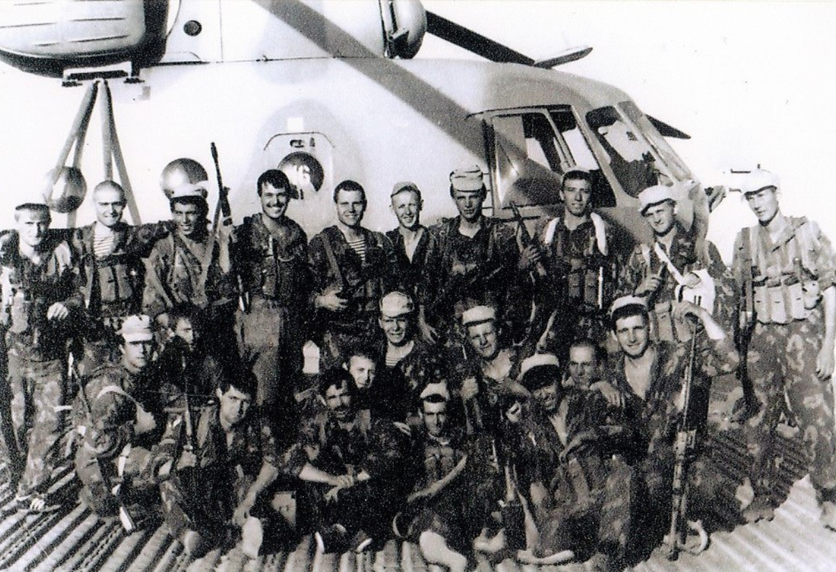 1987 год 3-я рота 173 ооСпН