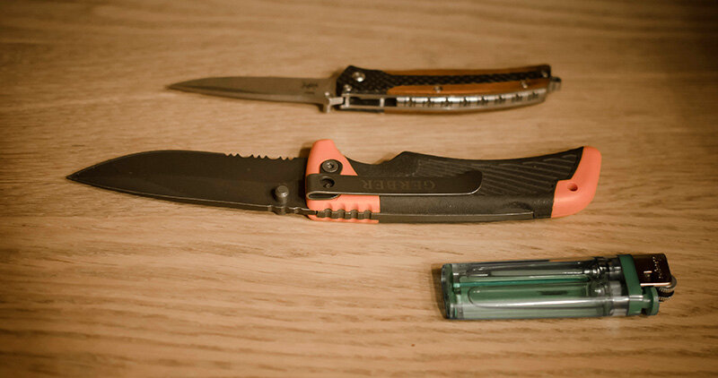 Сравнение моих ножей.