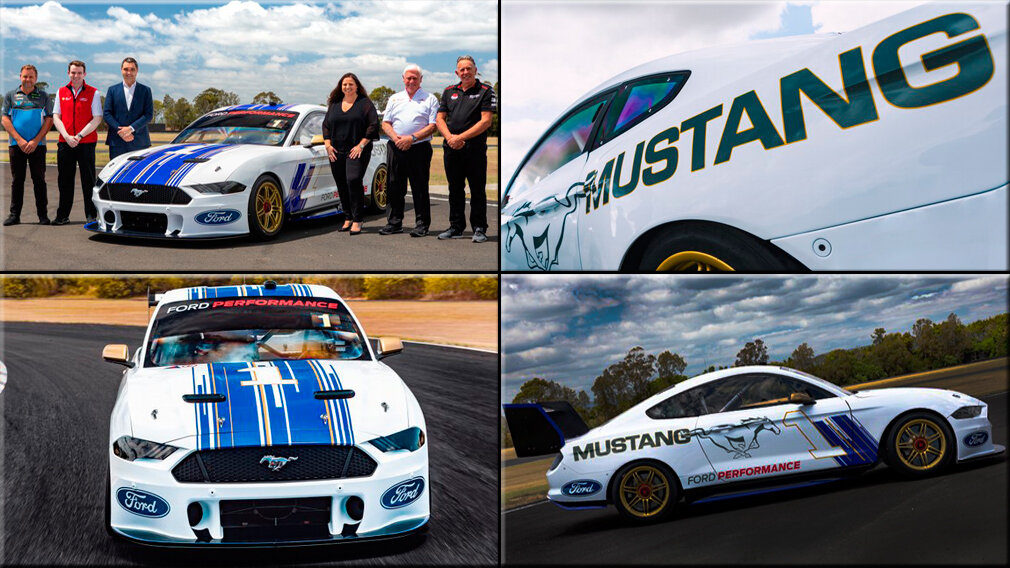 Гоночный Ford Mustang будет участвовать в следующих этапах международных соревнований Virgin Car Supercars 2019 года