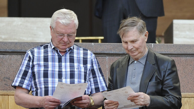 Валерий Гущин и Виктор Тихонов