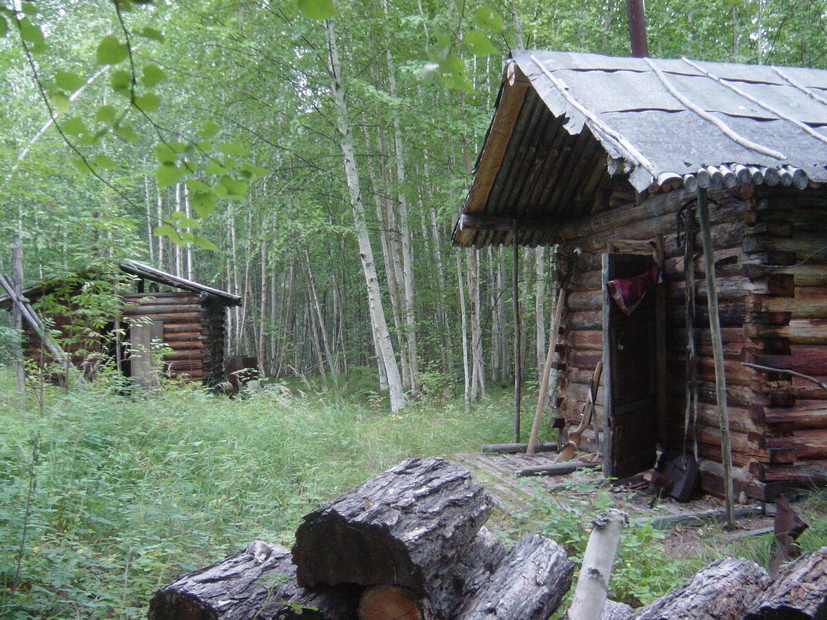 Зимовье и баня у руч.Ветвистого