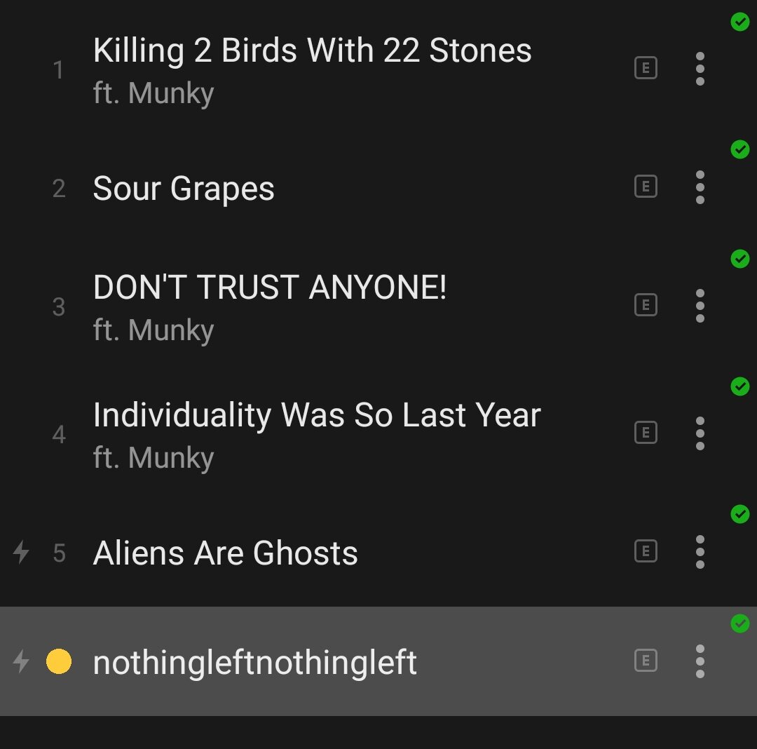 Лично мой фаворит '' Dont trust anyone '' 