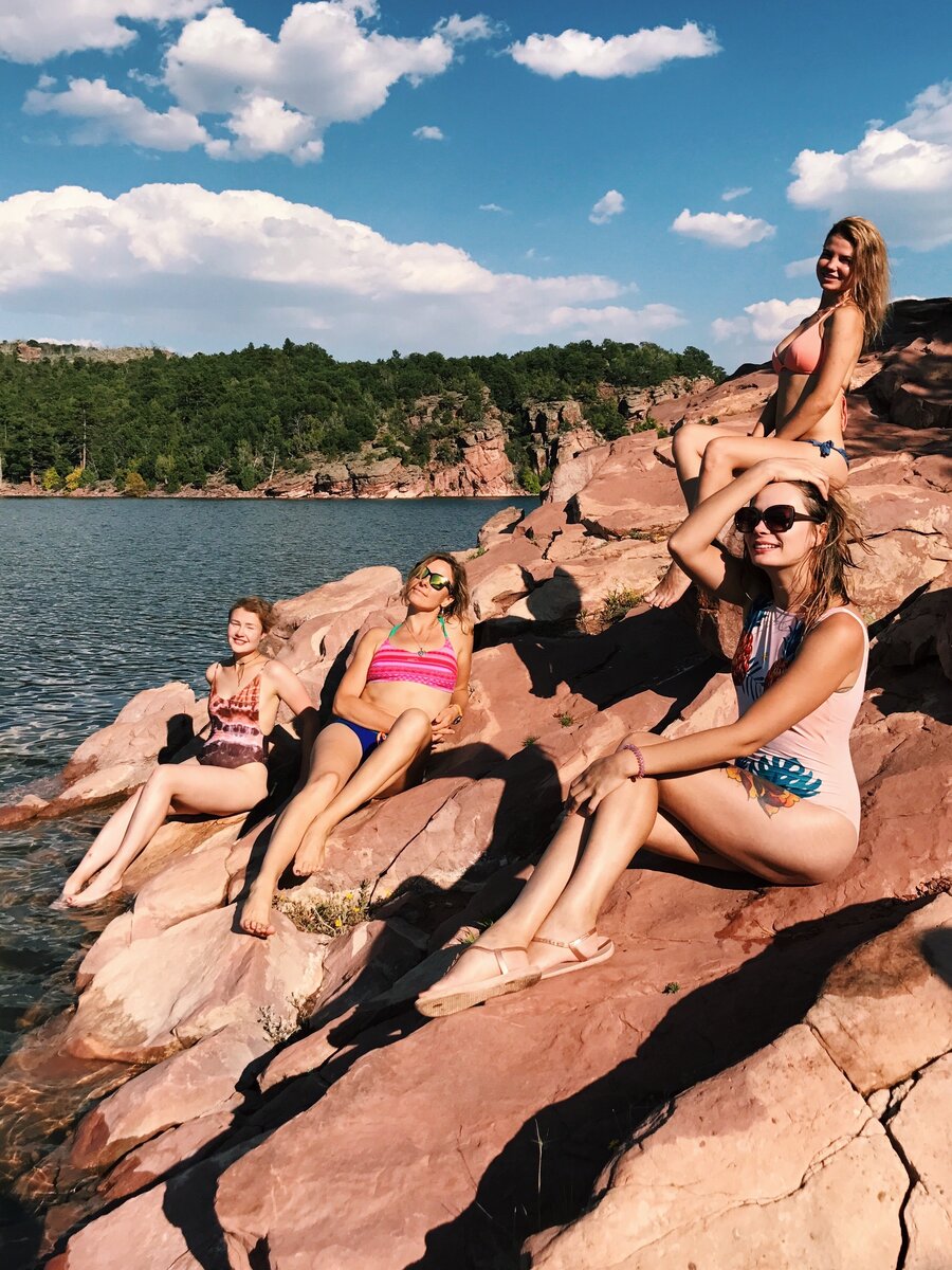 На фото: Maria Maydanyuk, Maria Mironova, Лена pinnywooh