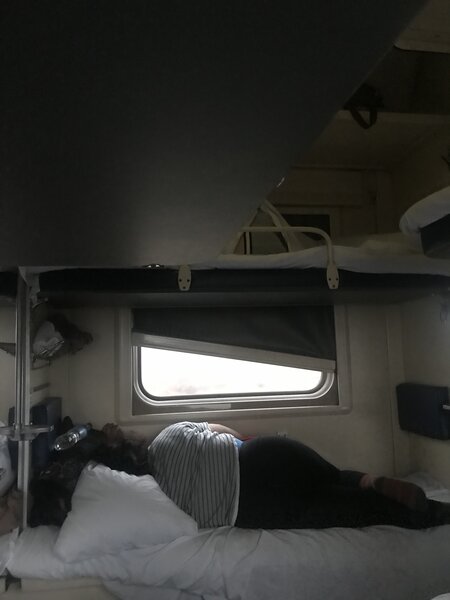 Елена - типичная пасажирка российского поезда