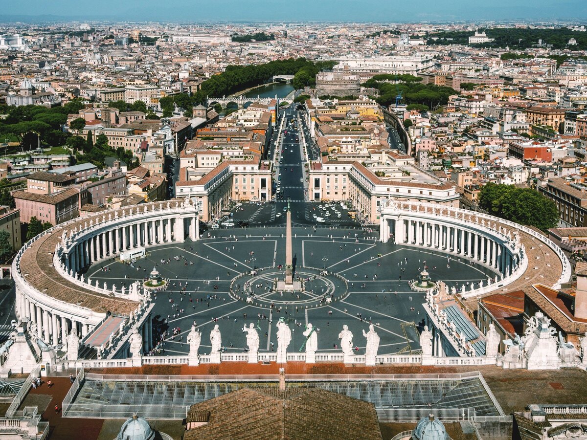 Vatican. Площадь Святого Петра в Риме. Пьяцца Сан-Пьетро в Риме. Стадион Святого Петра Ватикан. Площадь собора Святого Петра.