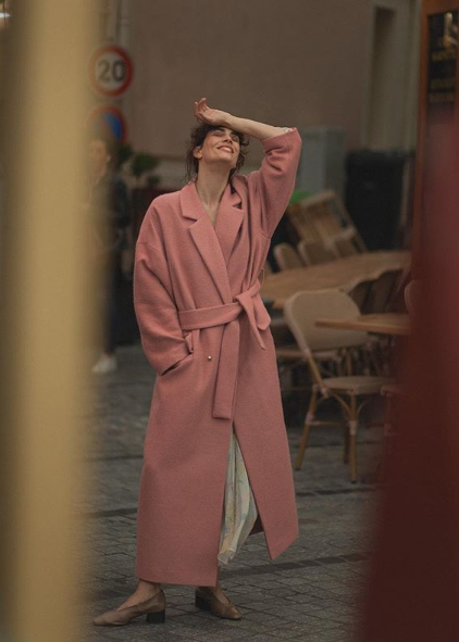 пальто в нежном цвете @my8i2