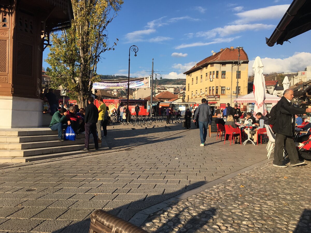 Площадь в мусульманском старом городе