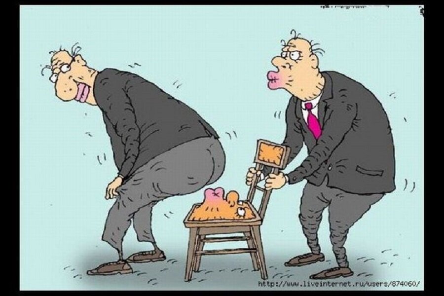 После того, как мой начальник изрёк мысль, что анальный секс — панацея от всех болезней, я ни разу не заболел, а при начальнике даже кашлянуть боюсь.