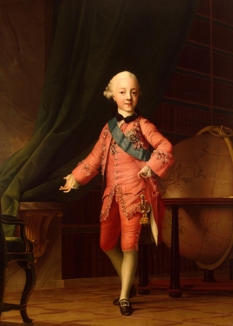 Павел 1, портрет 1766 года.