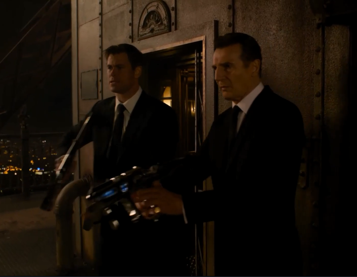 Кадр из фильма "Man in Black International"
