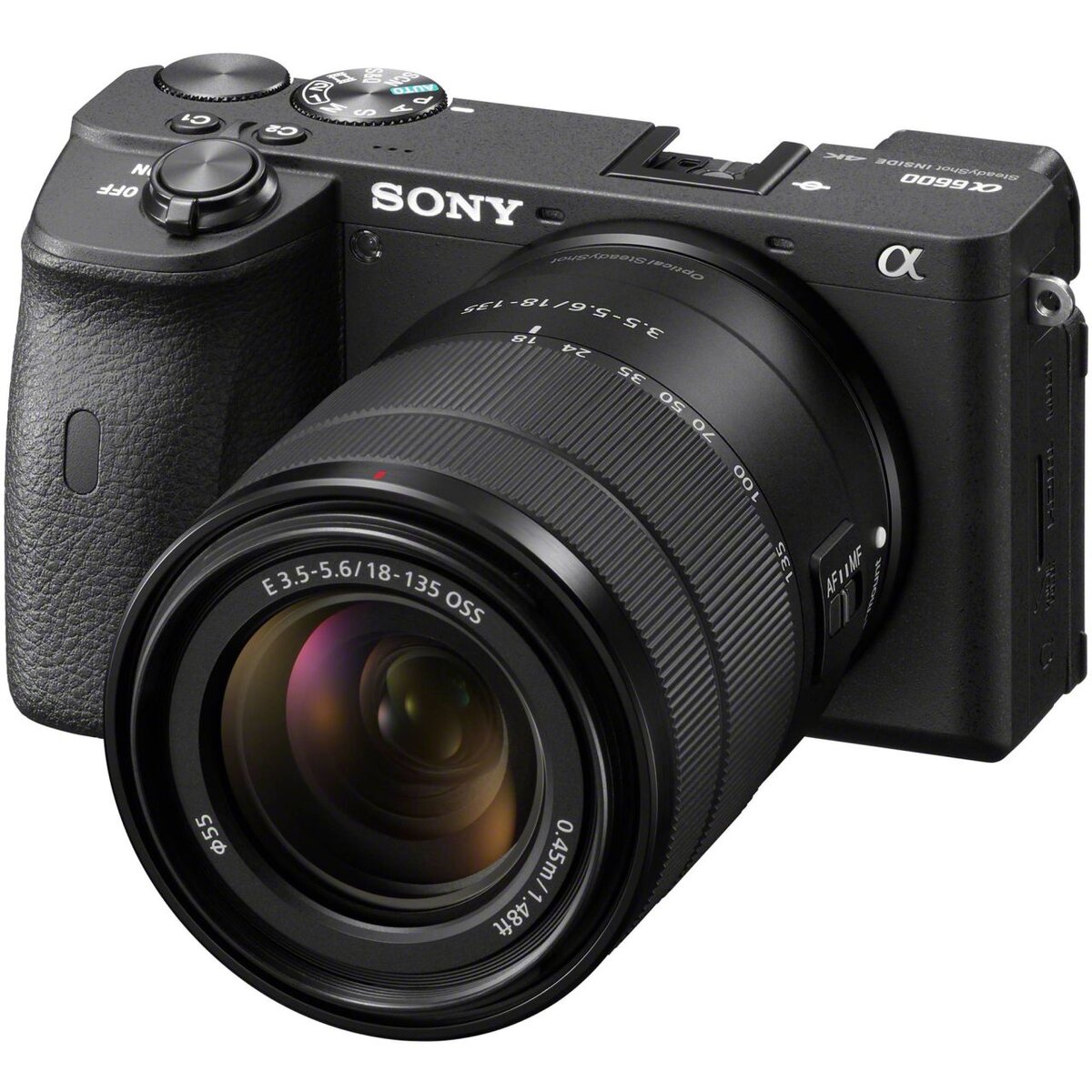 Sony a6600 в комплекте с объективом 18-135mm f/3.5-5.6. Источник: bhphotovideo.com