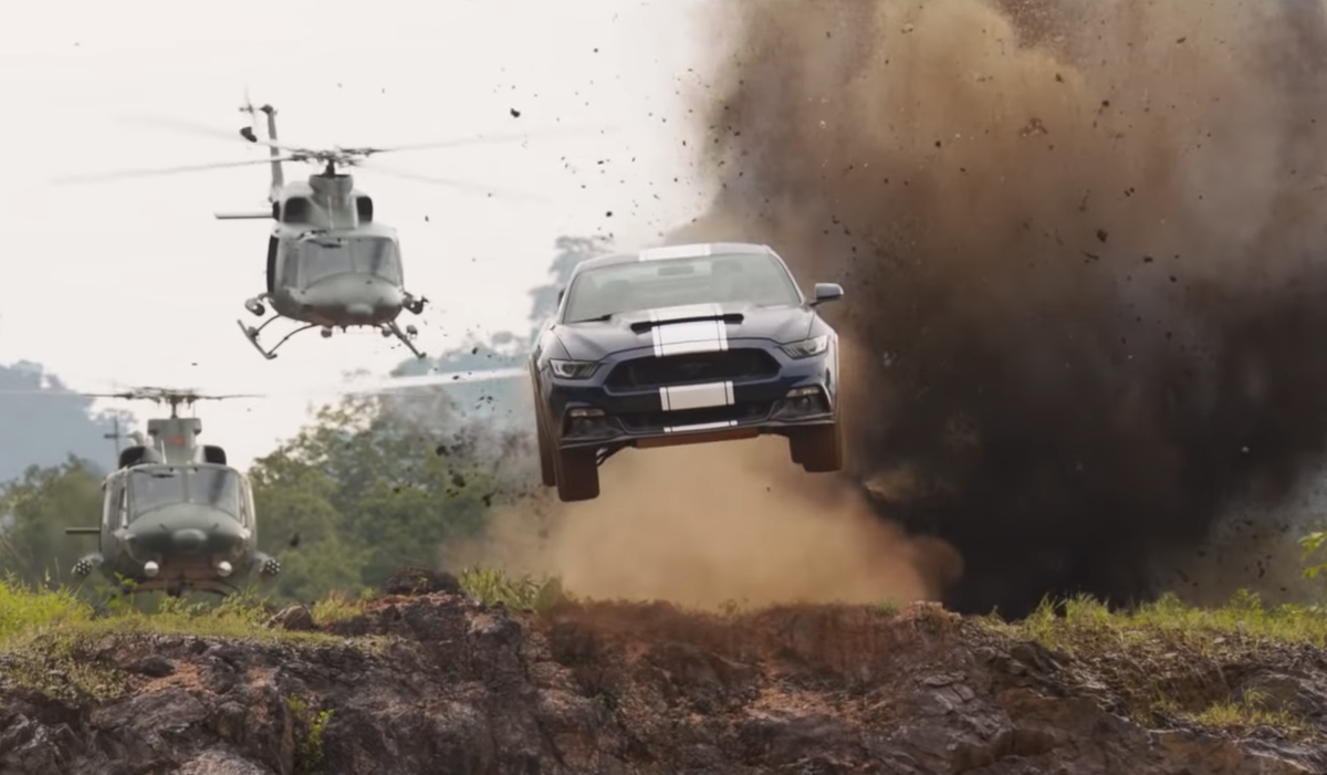 Кадр из фильма Форсаж 9