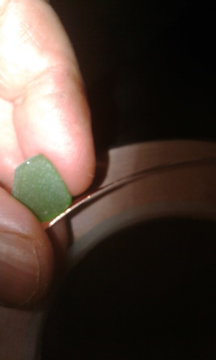 Первые шаги. Оборачиваем стеклышко фольгой.