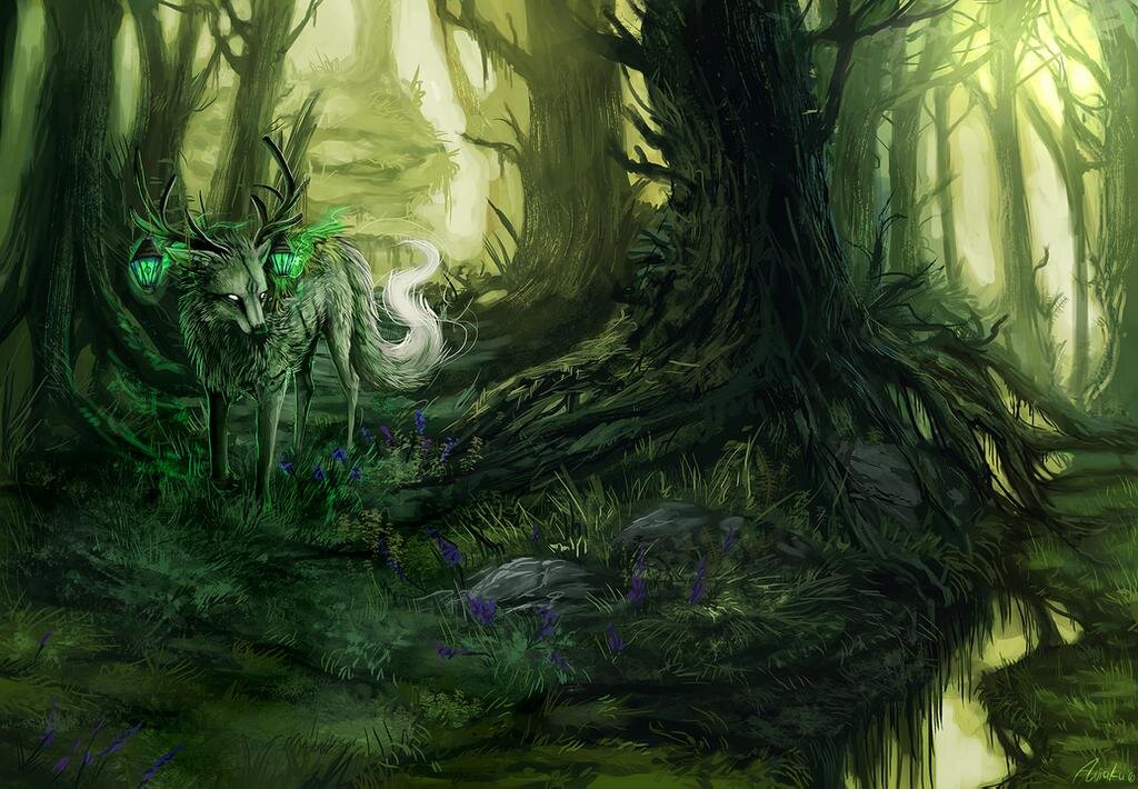 фэнтези животные. фэнтези животные. альрауны мифология. фантастические существа. мистические существа.