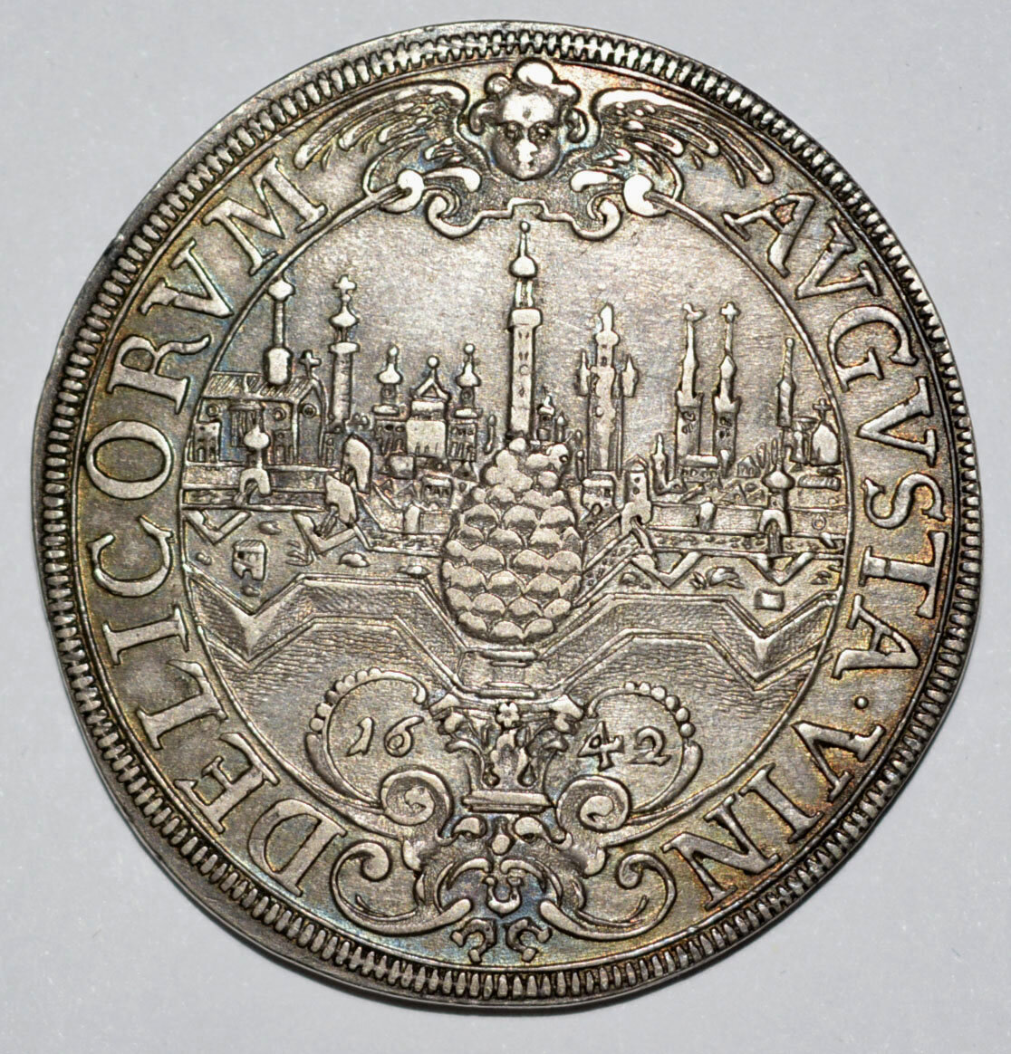 АУГСБУРГ 1 ТАЛЕР 1642 года Фердинанд III.