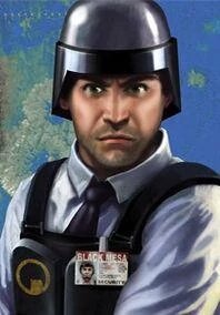 Барни.Охраник в Black Mesa.