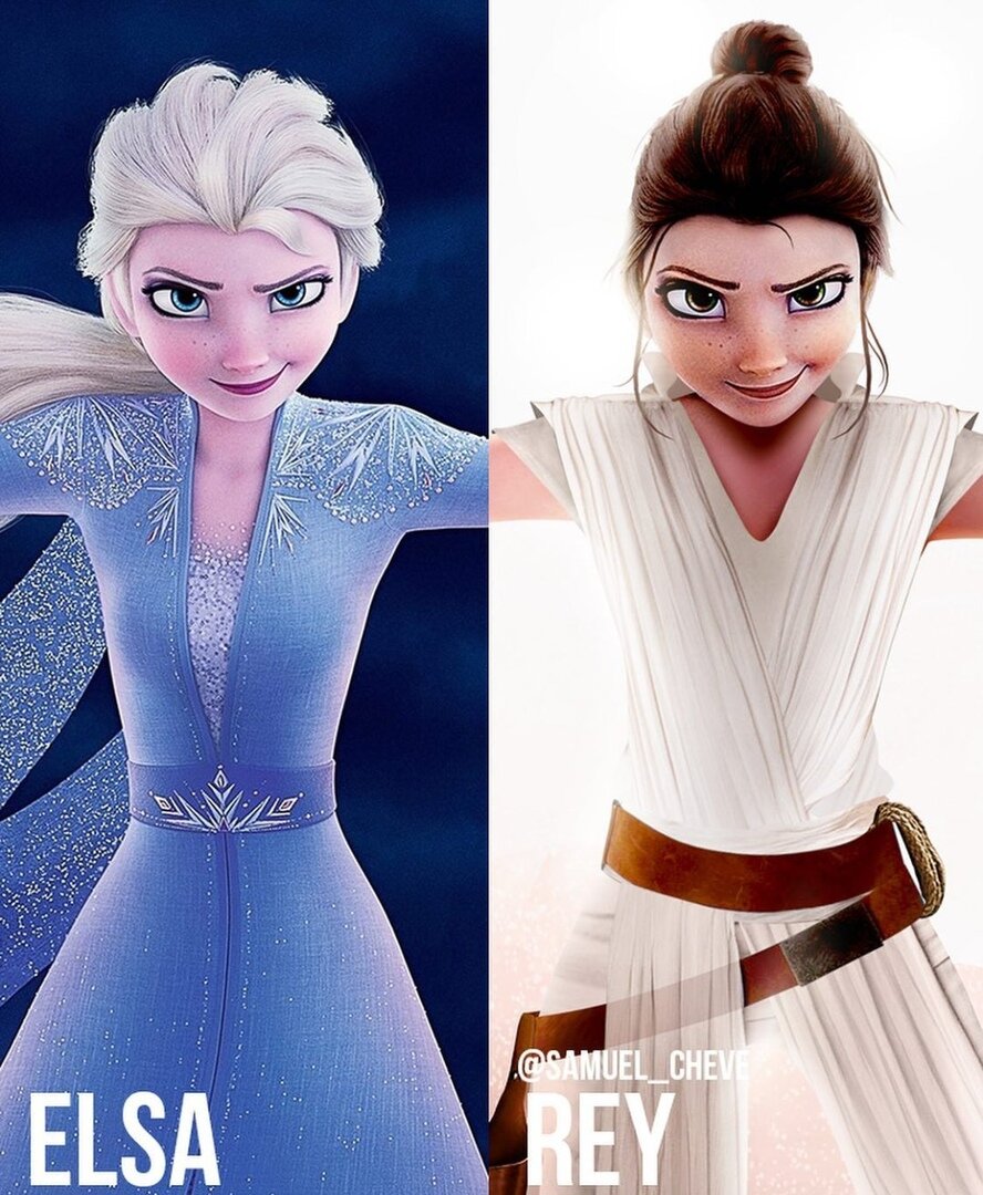 Рей из новых Звездных Войн 