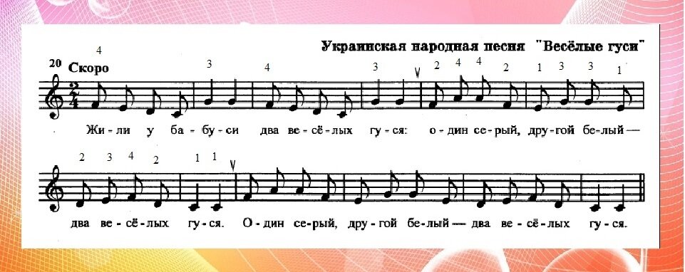 Простые песни. Два весёлых гуся Ноты для пианино. Два веселых гуся Ноты. Два веселых гуся Ноты для фортепиано для начинающих детей. Ноты жили у бабуси два веселых гуся на пианино.