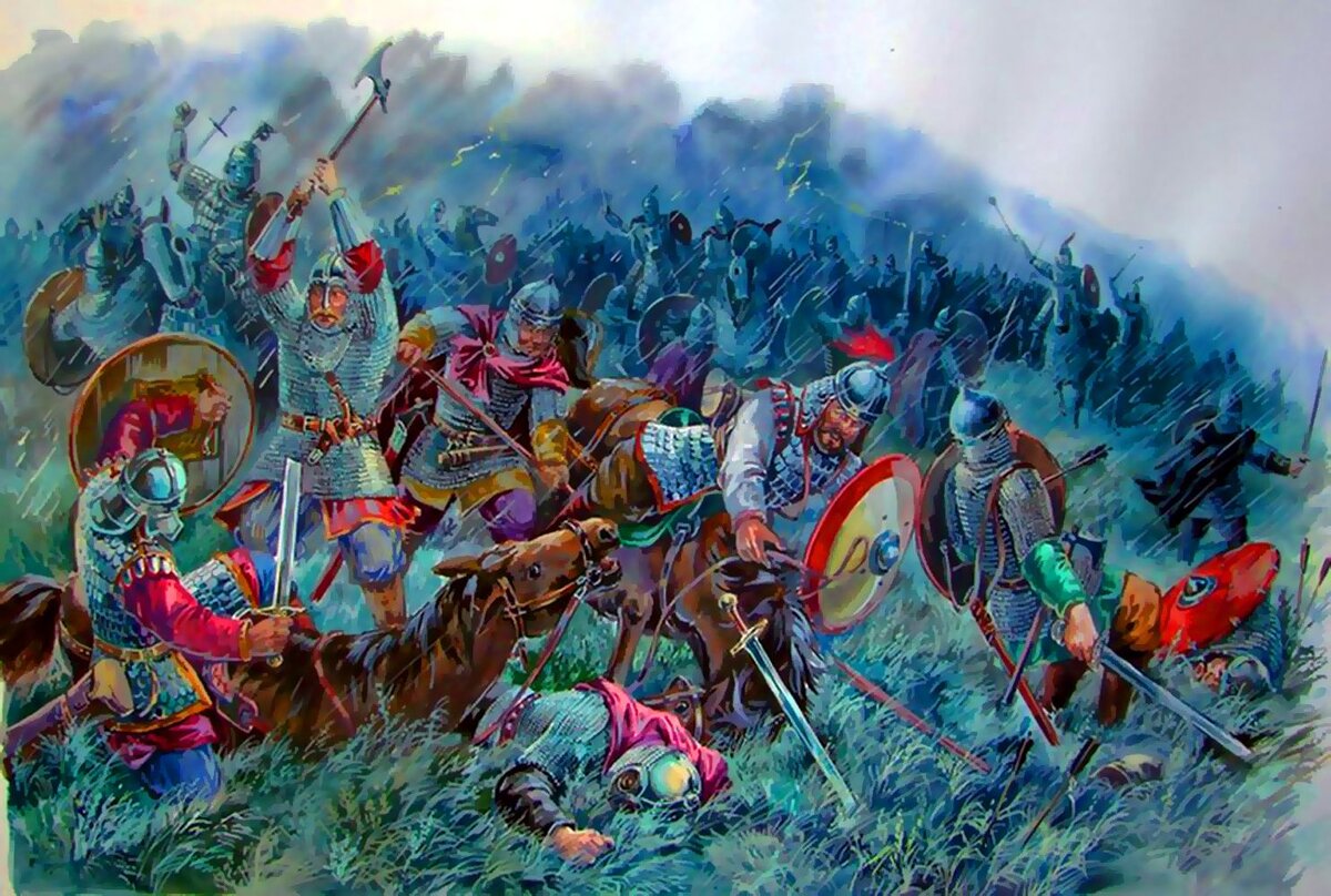 Святослав битва Доростол битва