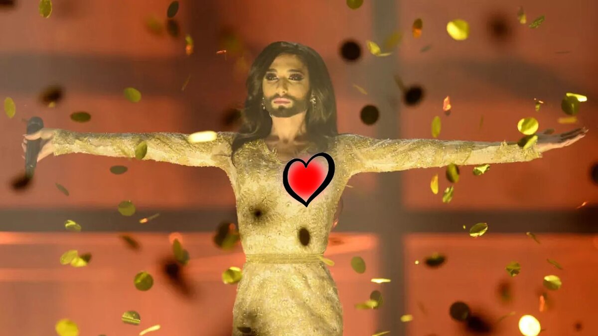 (фото для привлечения внимания) Conchita Wurst