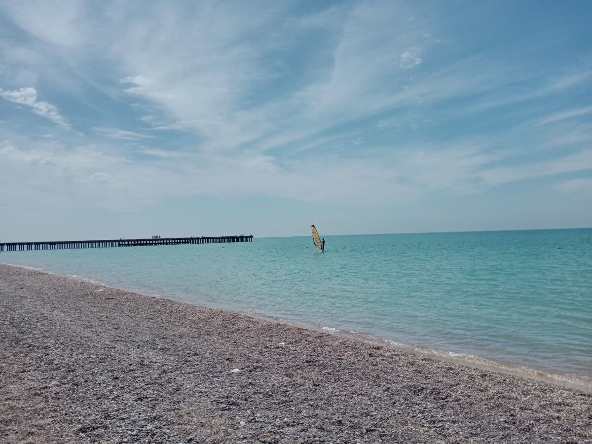 Пляж в Новофедоровке. Фото автора