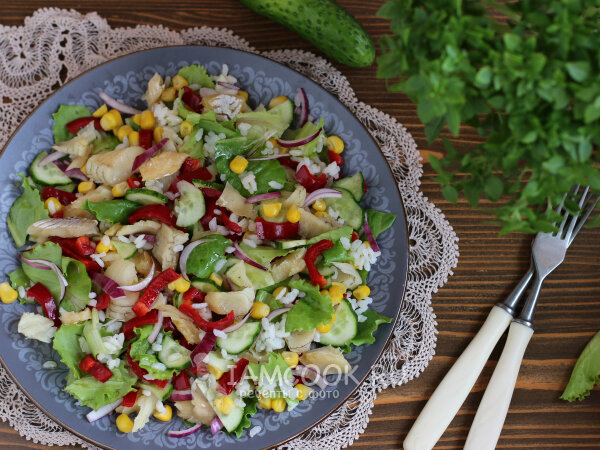 7 диетических салатов🥗 на ужин. Сытно, полезно и вкусно.