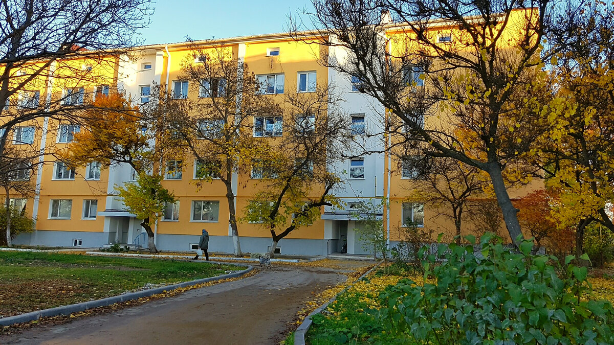 Четырёхэтажный жилой дом в Ярком Поле.