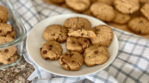 Печенье с арахисовой начинкой двойное