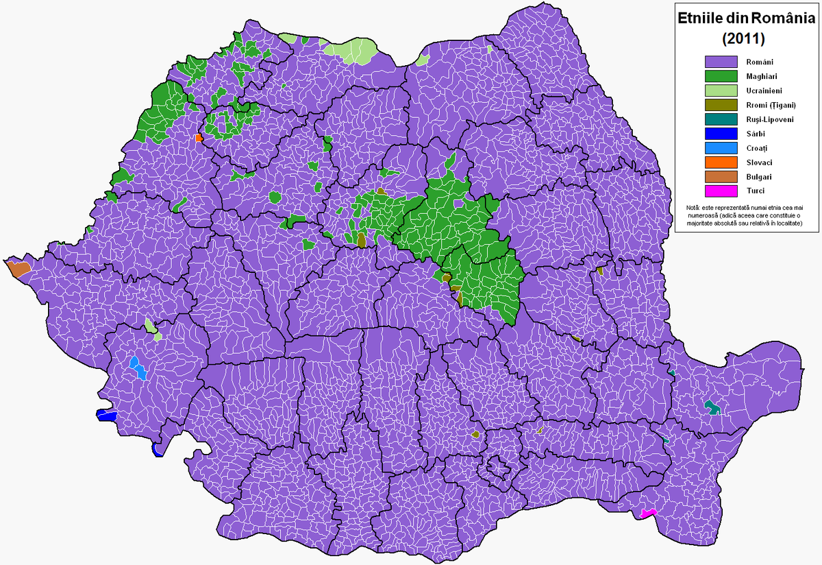 Этническая карта чехии