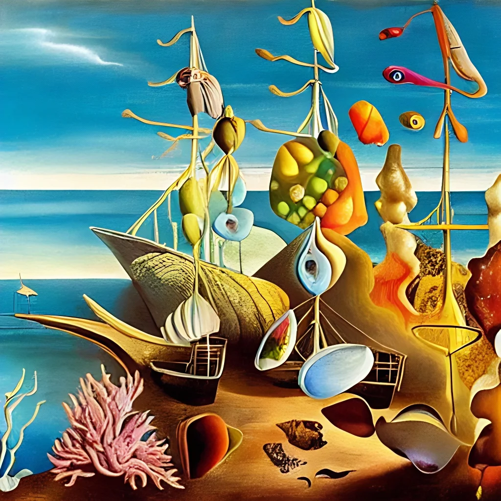 Сальвадор Дали и море... рисует искусственный интеллект | Транс ...