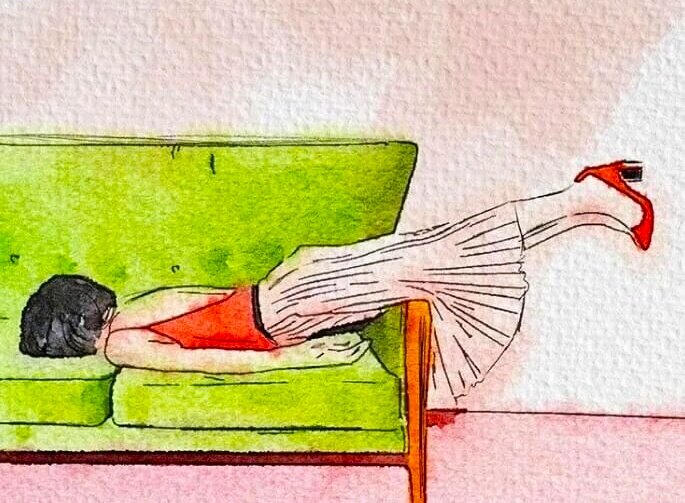 Сходила в гости