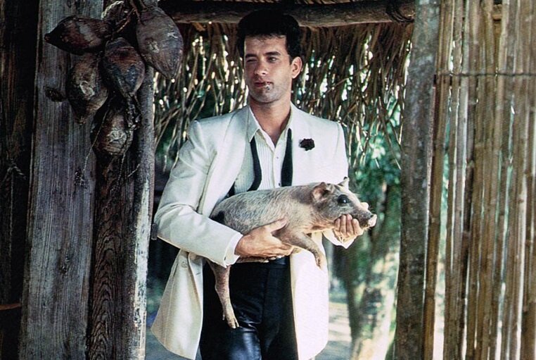 Том Хэнкс в комедии "Волонтеры"(1985).