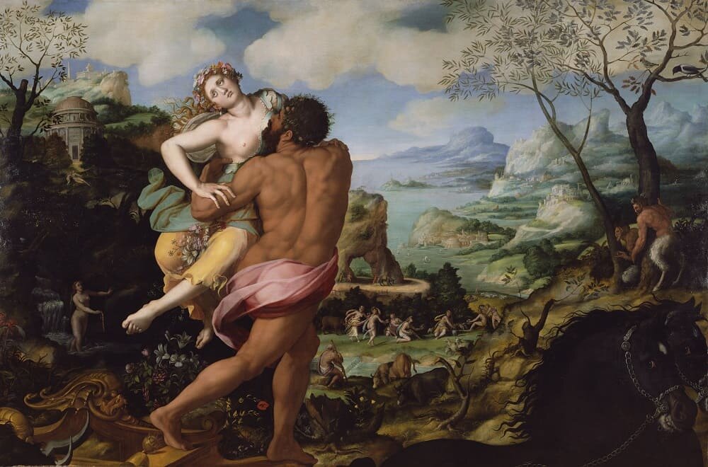 Аллори Алессандро «Похищение Прозерпины», 1570 год