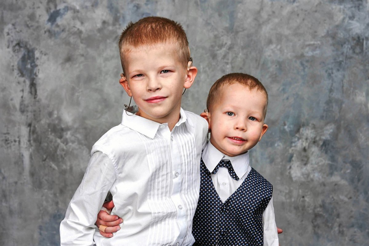    Ваня и Кирилл Коваленок.