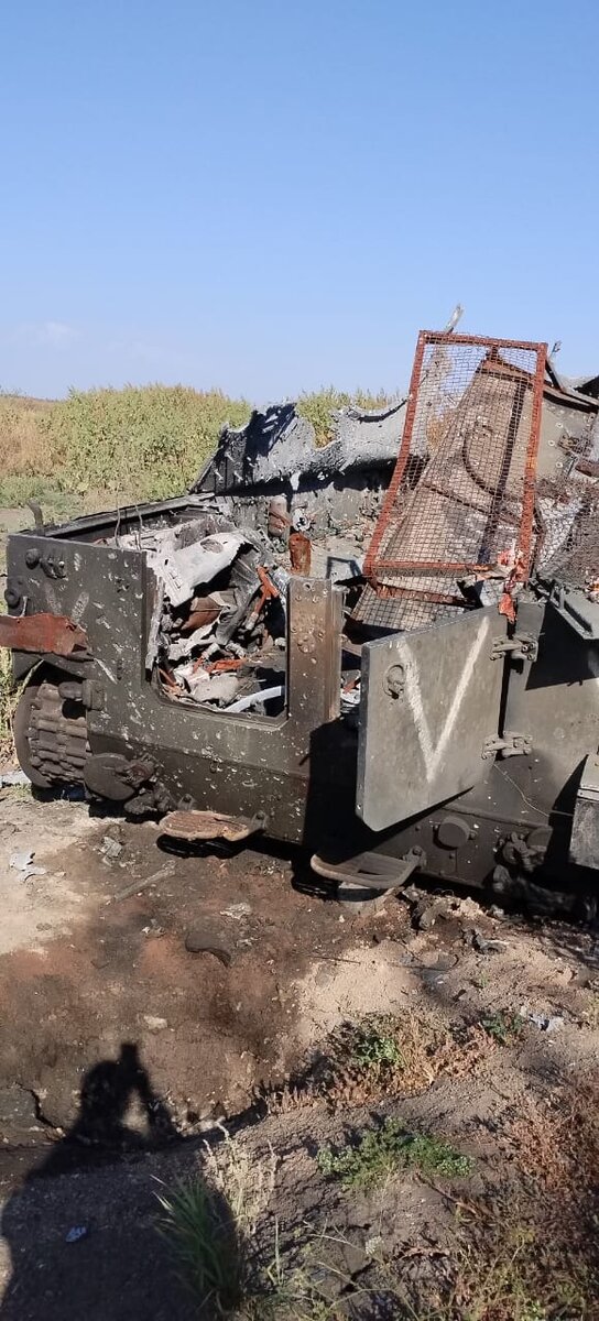 Фото вчерашнее, раненых и погибших слава богу нет, это потом БК рванул.