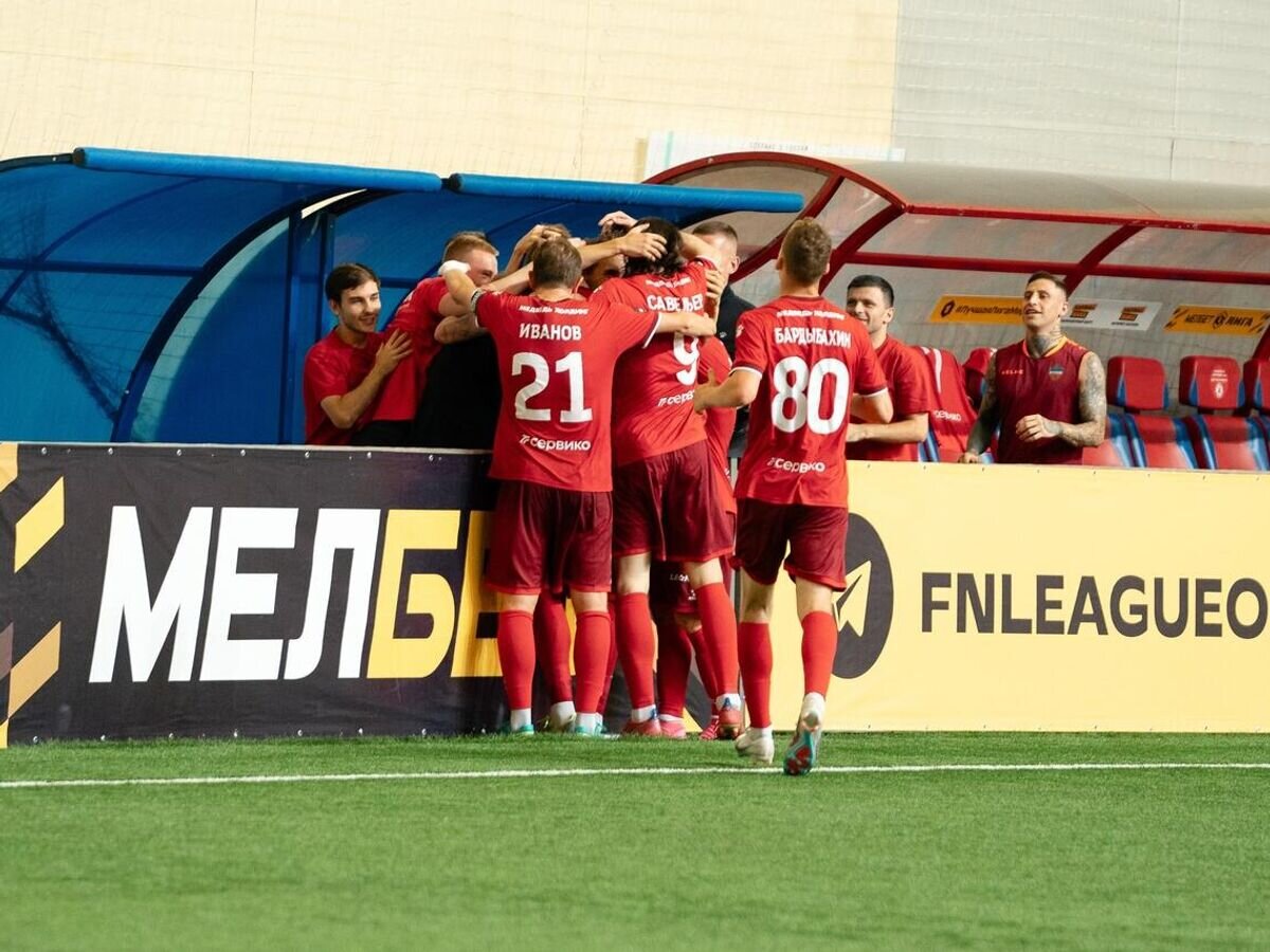    Футболисты клуба "Енисей"© Фото : Пресс-служба ФК "Енисей"