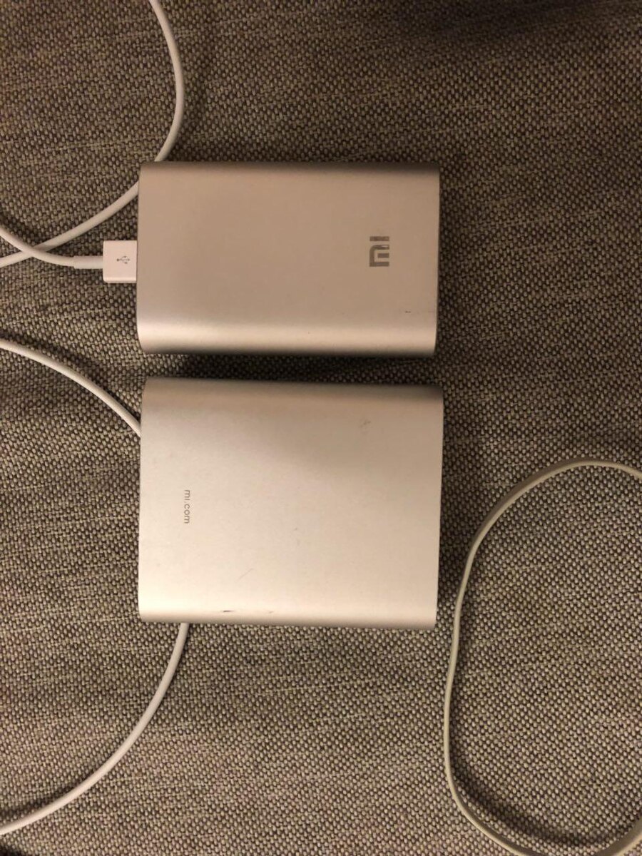 2 power bank от  xiaomi